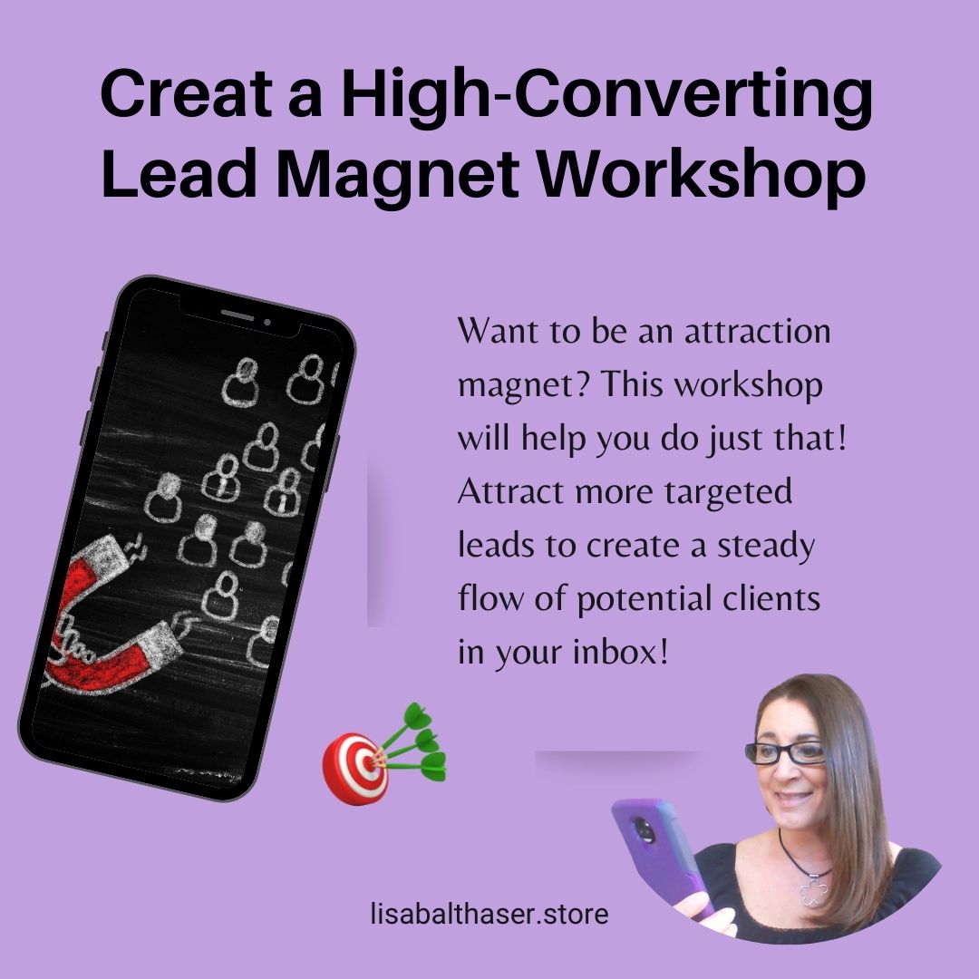 Create a High-Converting Lead Magnet Workshop (1640 × 600 px) (Instagram Post)